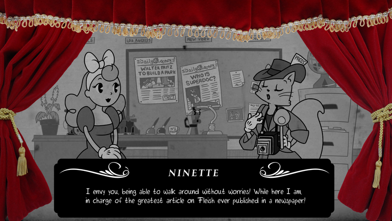 Illustration for article titled This Game Looks Like A 1930's Black and White Cartoon